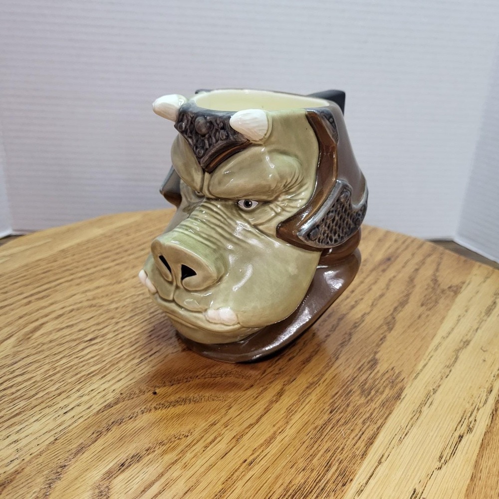 VTG 1996 Star Wars Gamorrean Guard Figural Mug Applause Lucasfilm Return Of Jedi